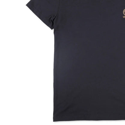 VERSACE Mens T-Shirt Bi-Pack Jersey Topeka Cotton Organic Black Size 4 RRP 145 — View 3