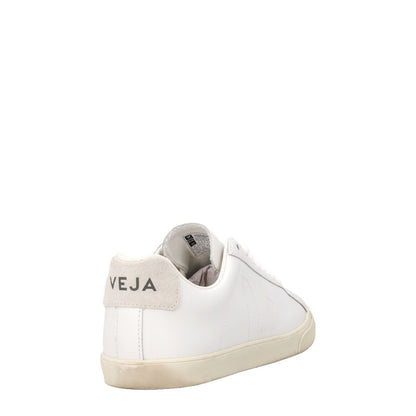 VEJA Esplar Sneakers Low Top Lace Up Leather Stitch Logo White UK 5 RRP 120 — View 6