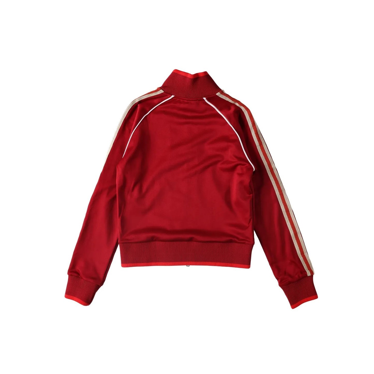 WALES BONNER Womens Shine Track Top Red High Neck Long Sleeve Size S RRP 645 — View 10