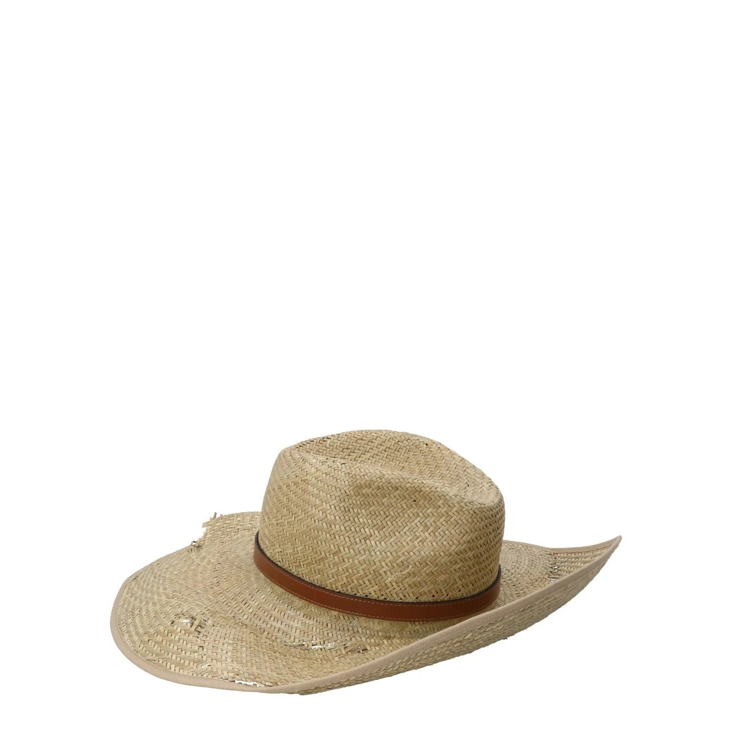 GUCCI Womens Straw Mora Hat Neutrals Fedoras Cotton Blend Size M RRP 435 — View 4
