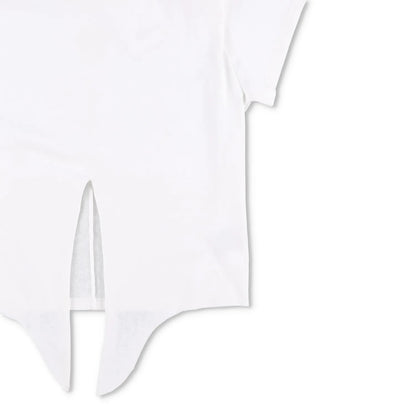 ISABEL MARANT Womens Zelikia T-Shirt Short Sleeve Tie Front White Size S RRP 235 — View 4