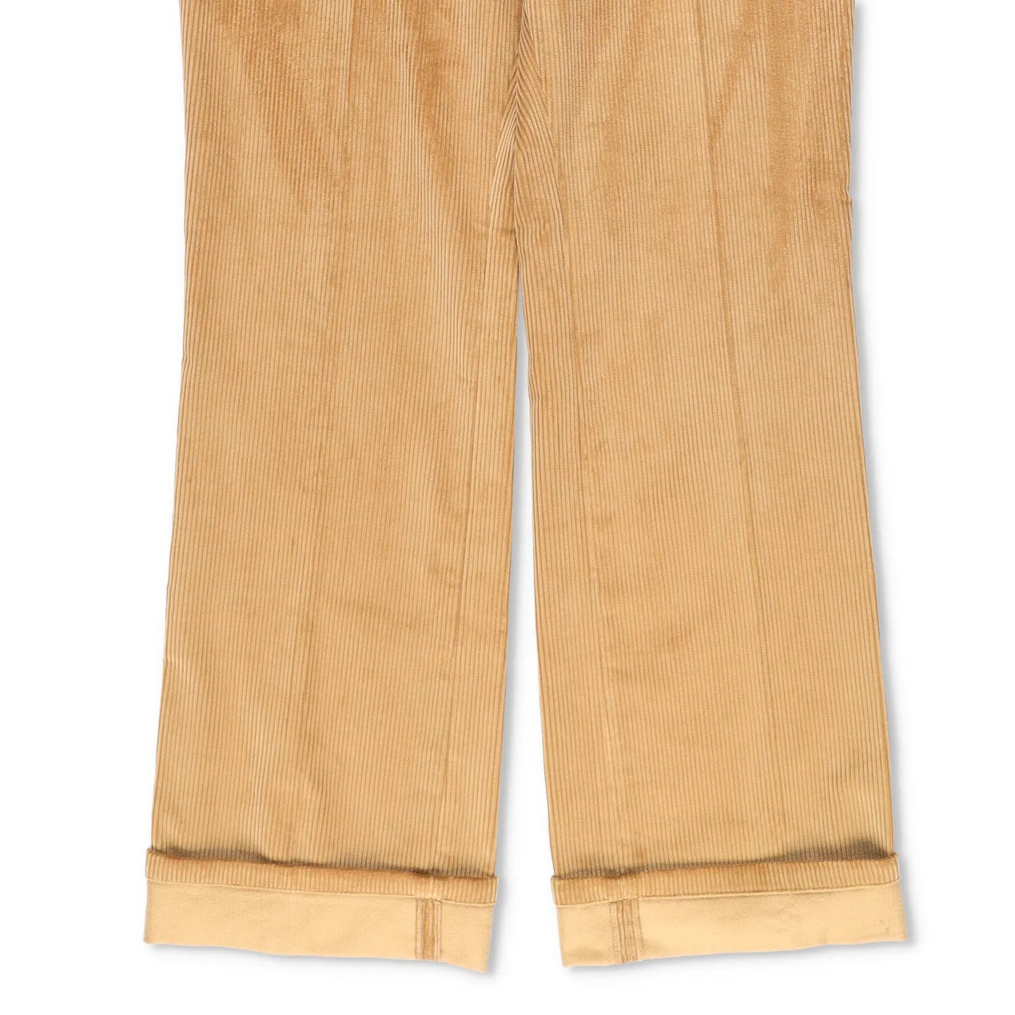 MIU MIU Men Velluto Coste Chino Trousers Yellow Corduroy Slash Pocket 46 RRP1220 — View 4