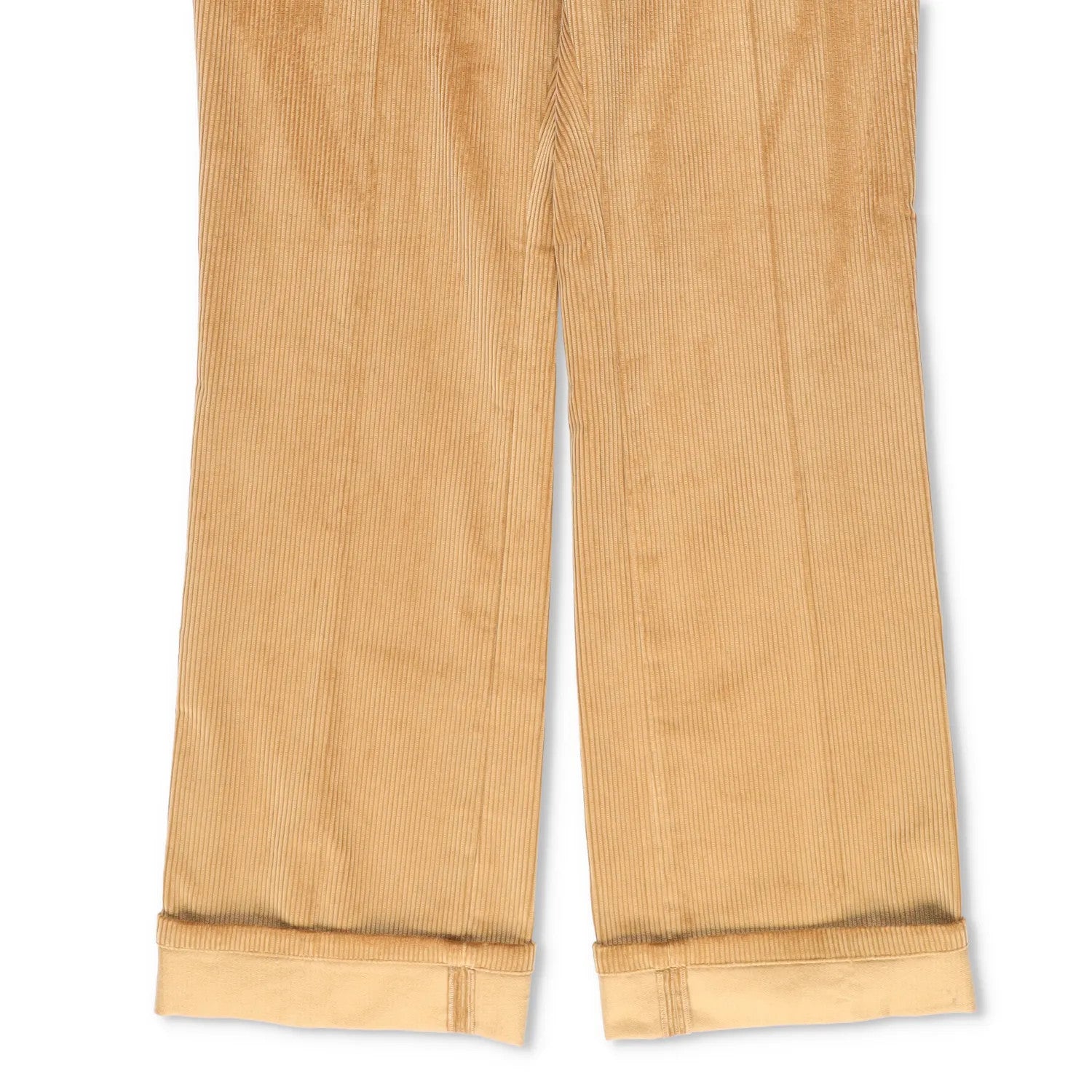 MIU MIU Men Velluto Coste Chino Trousers Yellow Corduroy Slash Pocket 46 RRP1220 — View 4