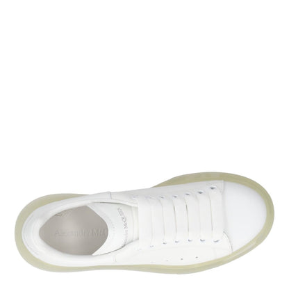 ALEXANDER MCQUEEN Womens White Leather Low Top See Through Sole UK 2.5 RRP 460 — View 7