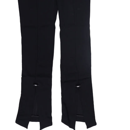 MUGLER Womens Trousers Flared Leg with Front Slits Black Size 36 RRP 770 — View 4