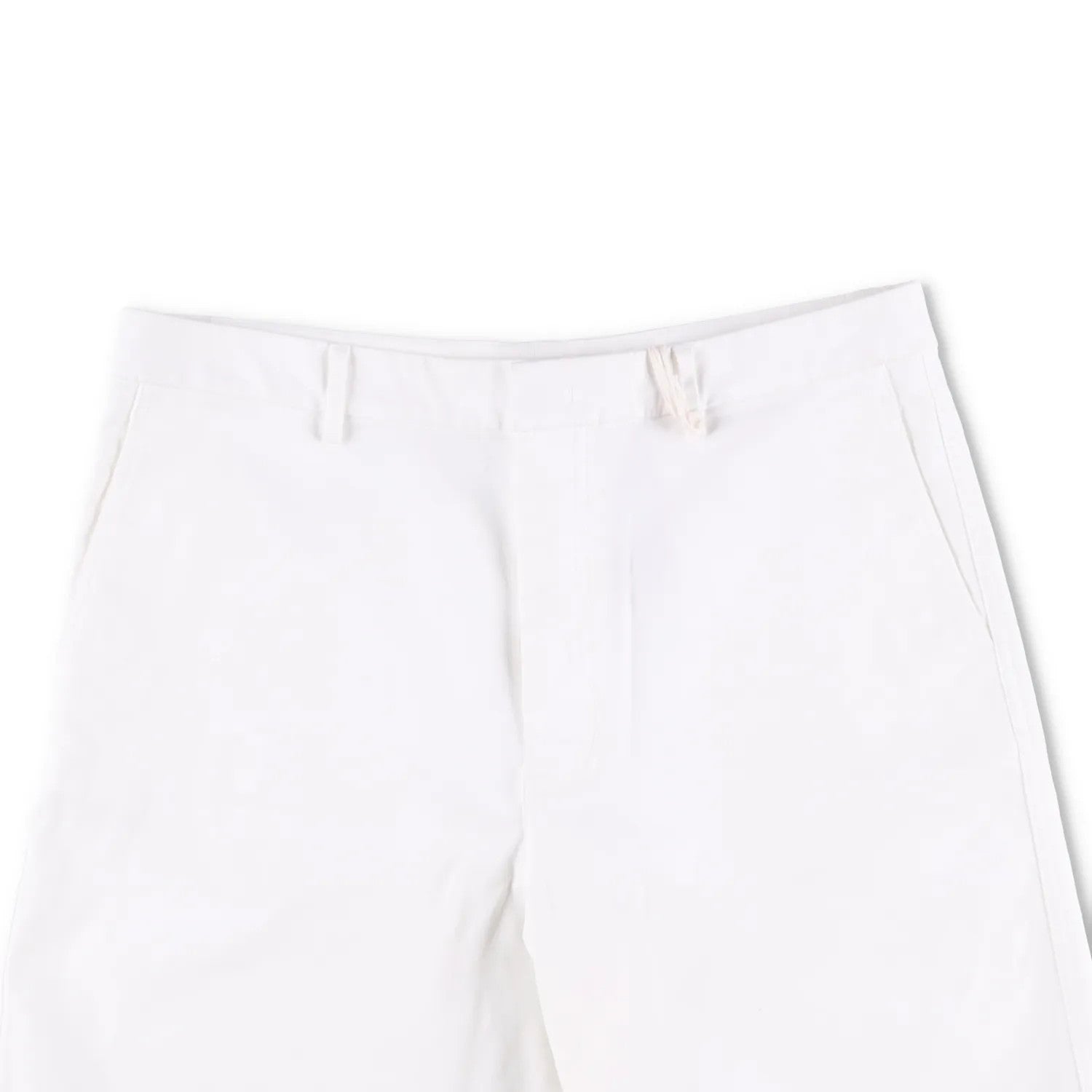 VALENTINO Men Bermuda Short Applicazioni V Metallo White Flat Front 52 RRP990 — View 2
