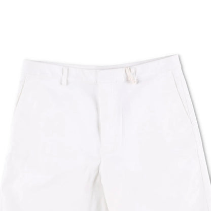VALENTINO Men Bermuda Short Applicazioni V Metallo White Flat Front 52 RRP990 — View 2