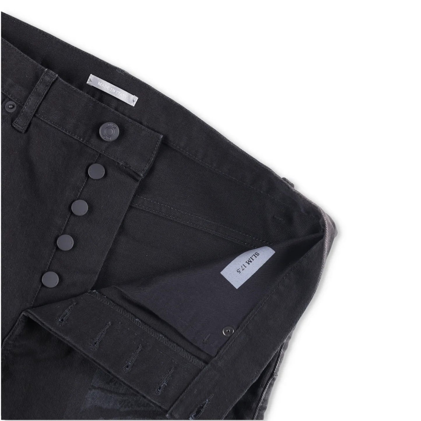 DIOR HOMME Mens Skinny Mona Lisa Jeans Black Stretch Denim Size 29 RRP 685 — View 7
