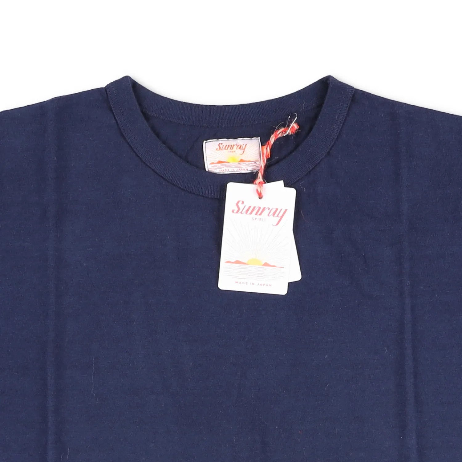 Sunray Mens T-Shirt Navy Blue Crew Neck Short Sleeve Cotton Size 1 RRP 65 — View 5
