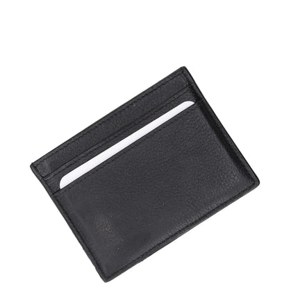 SAINT LAURENT Womens Tiny Monogramme Card Holder Black Gold One Size RRP 190 — View 5