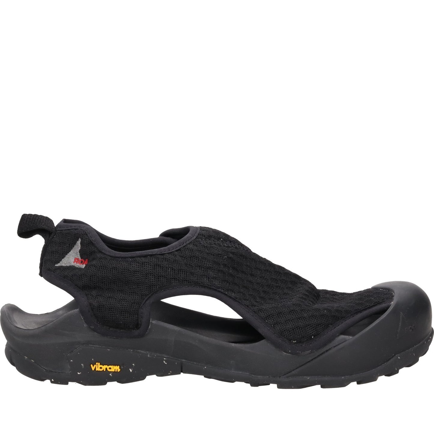 ROA Mens Arpy Open Mesh Sandal Slip On Strappy Black Round Toe EU 42 RRP 190