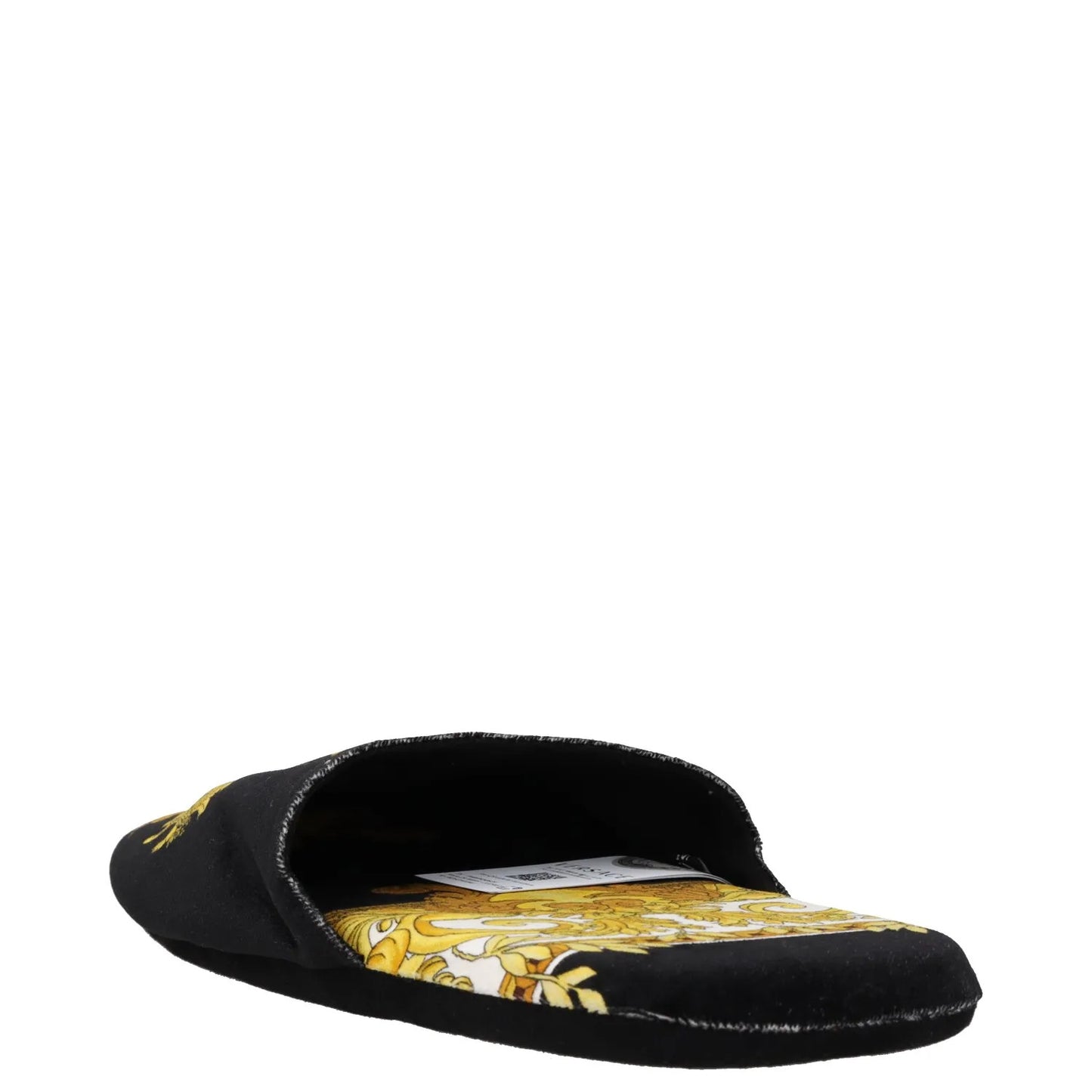 VERSACE Womens Slippers Flat Round Toe Printed Slip On Multicoloured S RRP 168 — View 5