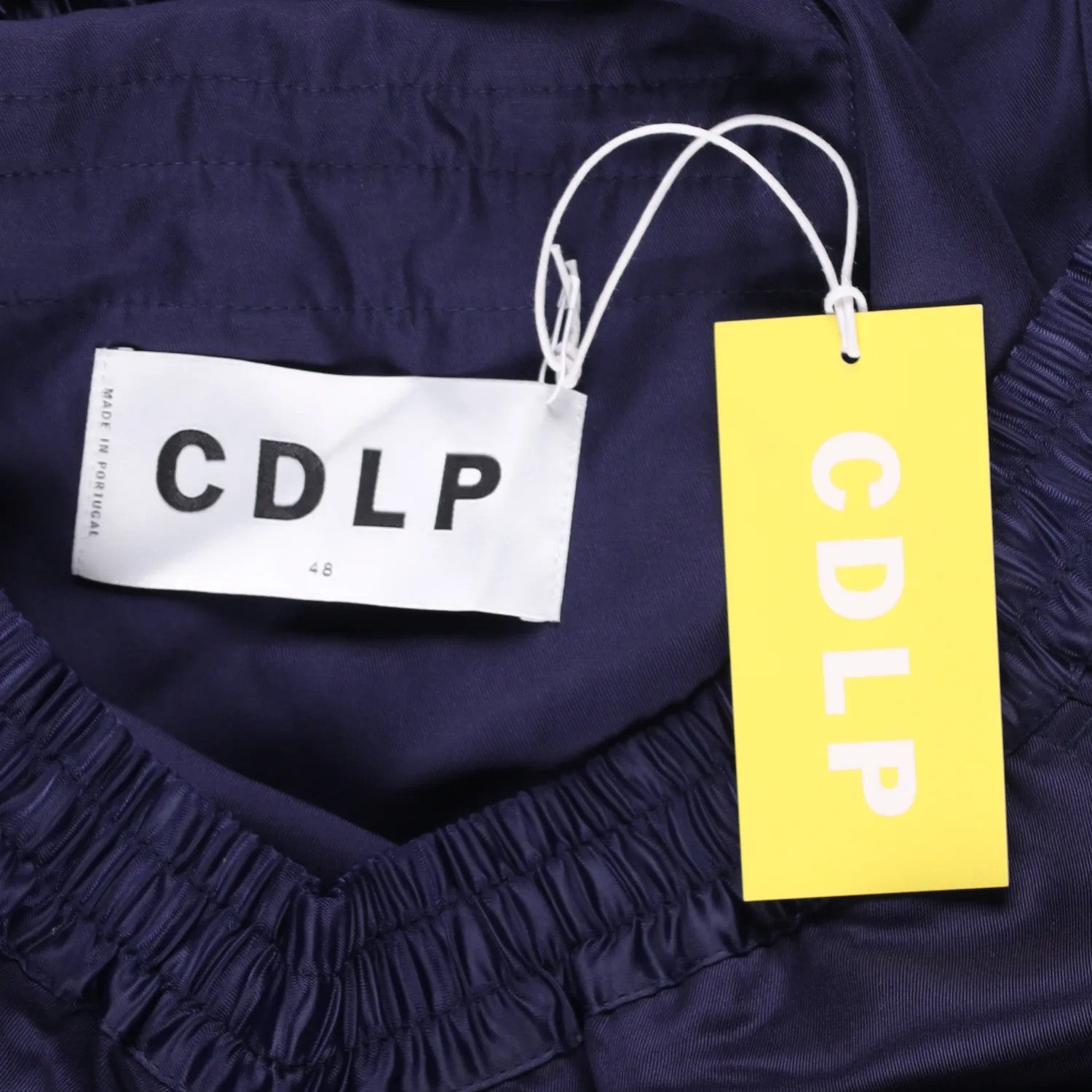 CDLP Mens Joggers Blue Lyocell Satin Straight Leg Slash Pocket Size 48 RRP 170 — View 5