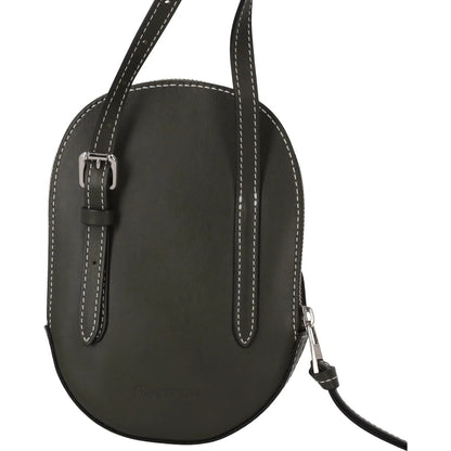 J.W. ANDERSON Womens Midi Cap Crossbody Bag Leather Army Green Size M RRP 490 — View 2