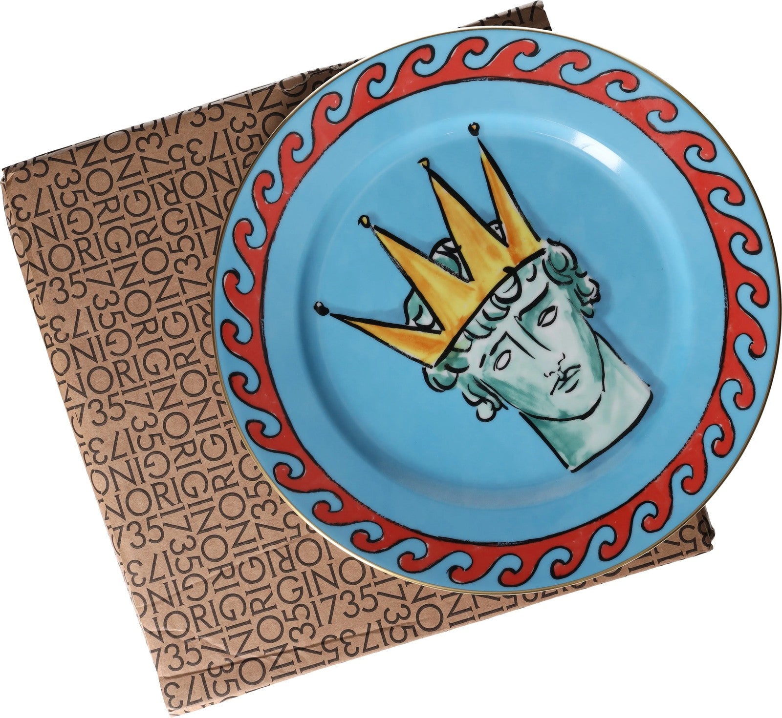GINORI 1735 Viaggio Di Nettuno 28Cm Dinner Plate - Set Of 2 OS RRP 626.2 — View 5