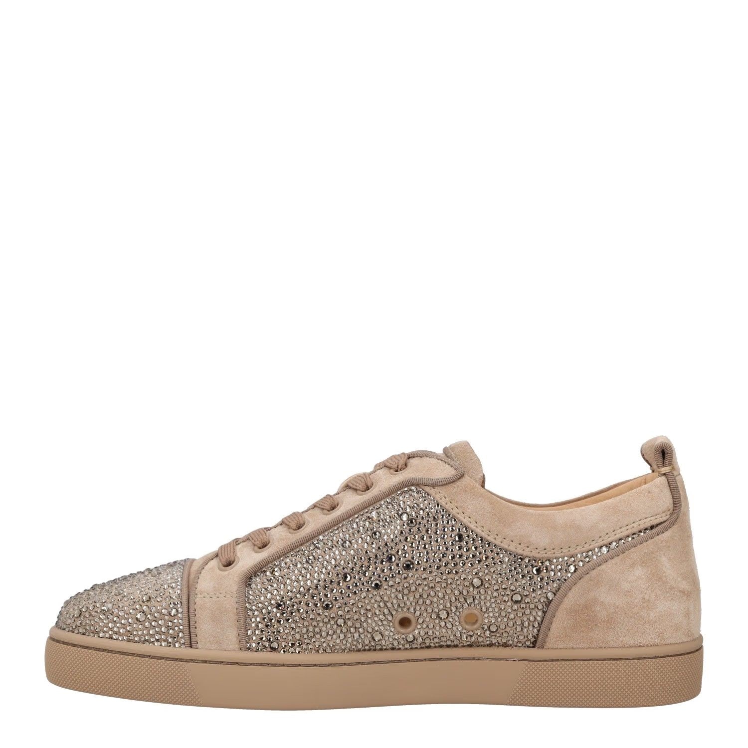 CHRISTIAN LOUBOUTIN Mens Trainers Brown Leather Low Top Lace Up UK 7 RRP 1950 — View 4