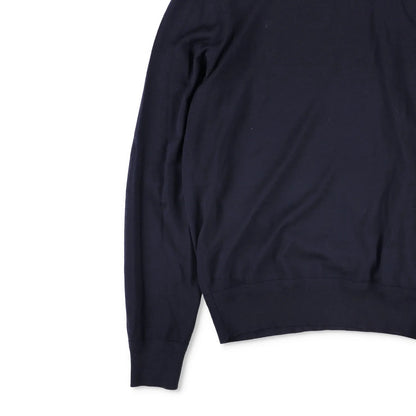 TOM FORD Mens Fine Gauge Merino Roll Neck Blue Turtleneck Jumper Size 48 RRP 930 — View 3