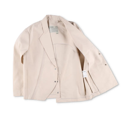 A COLD WALL Mens Blazer Beige Polyester Regular Fit Assymetric Size M RRP 550 — View 6