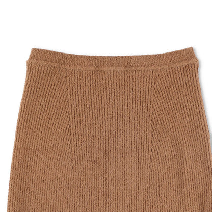 WARDROBE NYC Womens Knit Mini Skirt Brown Stretch Pullover Size L RRP 285 — View 2