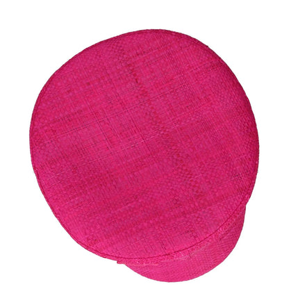 RUSLAN BAGINSKIY Womens Straw Baker Boy Hat Pink Embroidered Size M RRP 285 — View 7