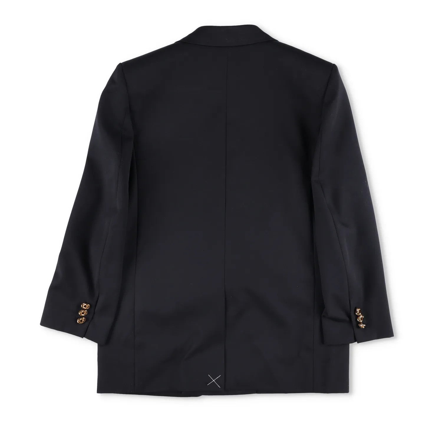 BOTTEGA VENETA Womens Blazer Jacket Long Sleeve Double Breasted Black 44 RRP2060 — View 6
