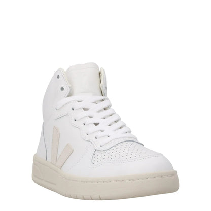 VEJA Ladies V 15 White Leather High Tops Comfort Walking Sneakers EU 38 RRP 170 — View 2