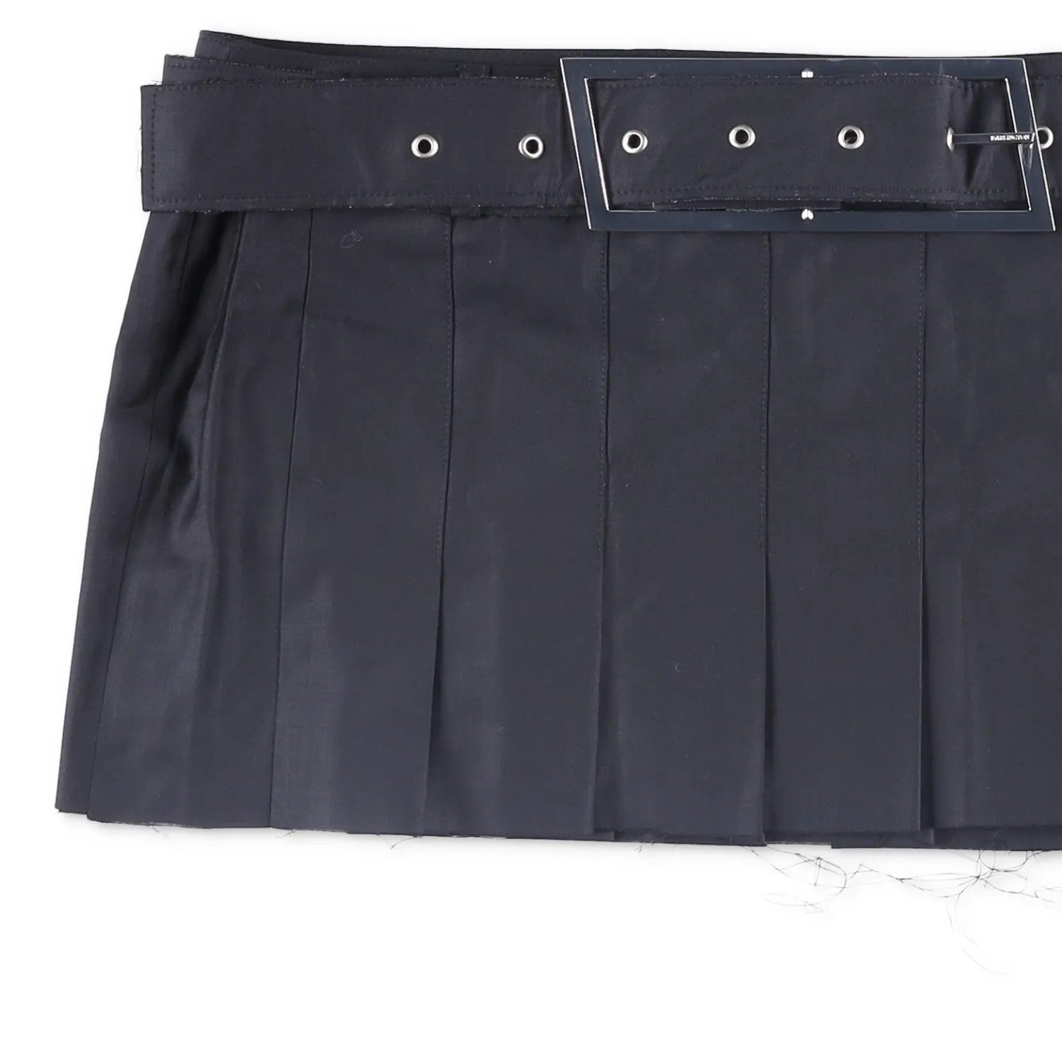 16ARLINGTON Womens Nimue Mini Skirt Pleated Black with Belt Size 10 RRP 700 — View 3