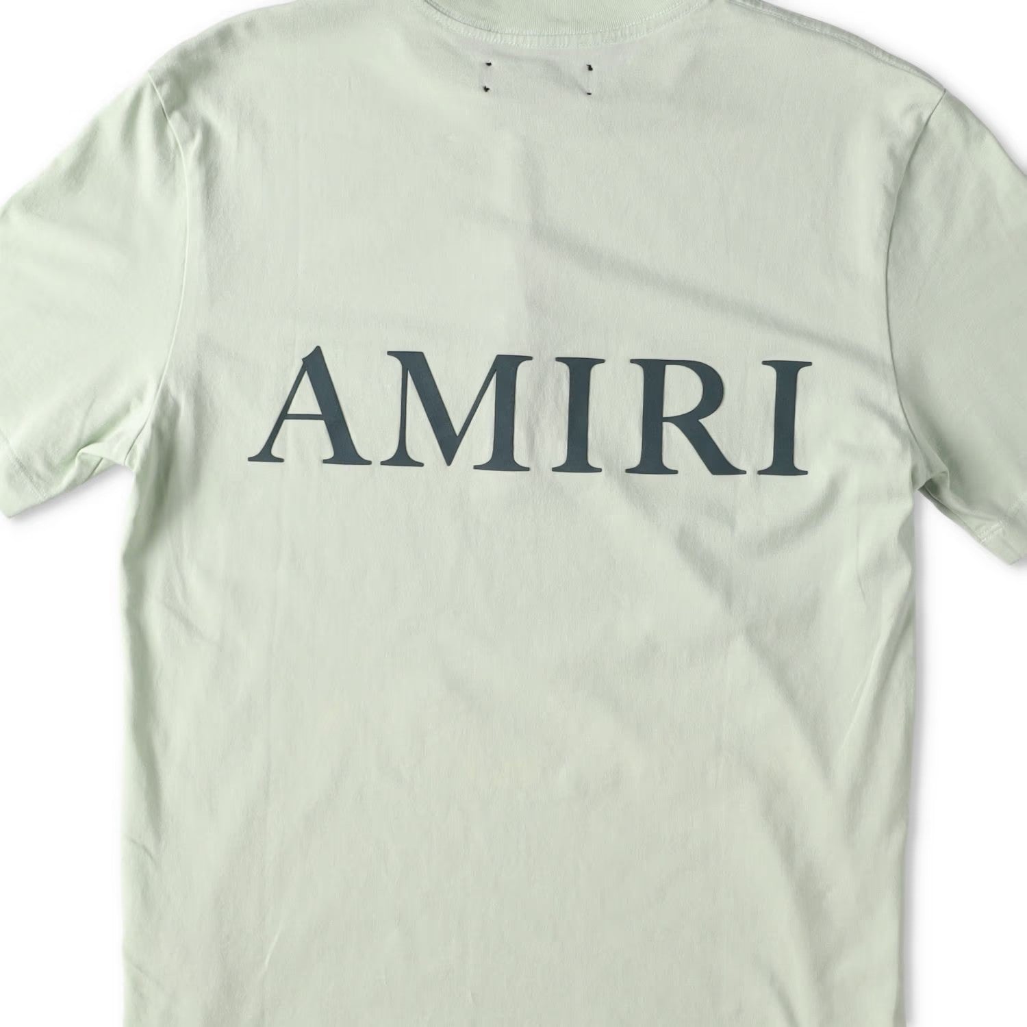 AMIRI Mens Ma Logo T-Shirt Crew Neck Short Sleeve Cotton Green XS RRP 370 — View 11