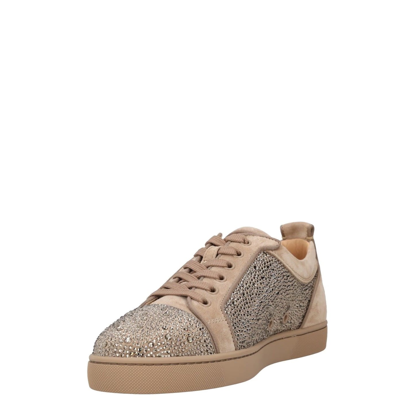 CHRISTIAN LOUBOUTIN Mens Trainers Brown Leather Low Top Lace Up UK 7 RRP 1950 — View 3