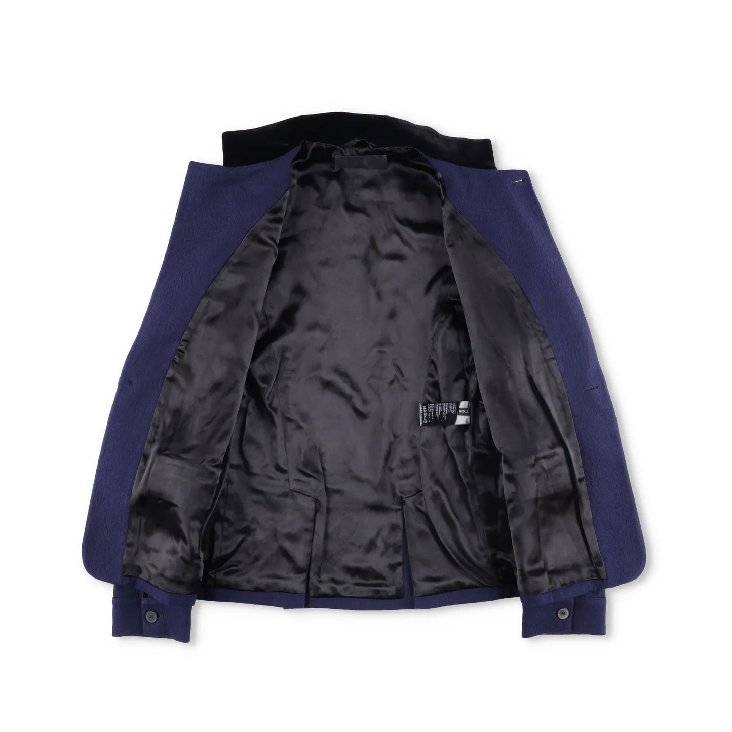 HAIDER ACKERMANN Mens Jacket Blue Fleece Wool Blend Button Closure RRP 1750 — View 6
