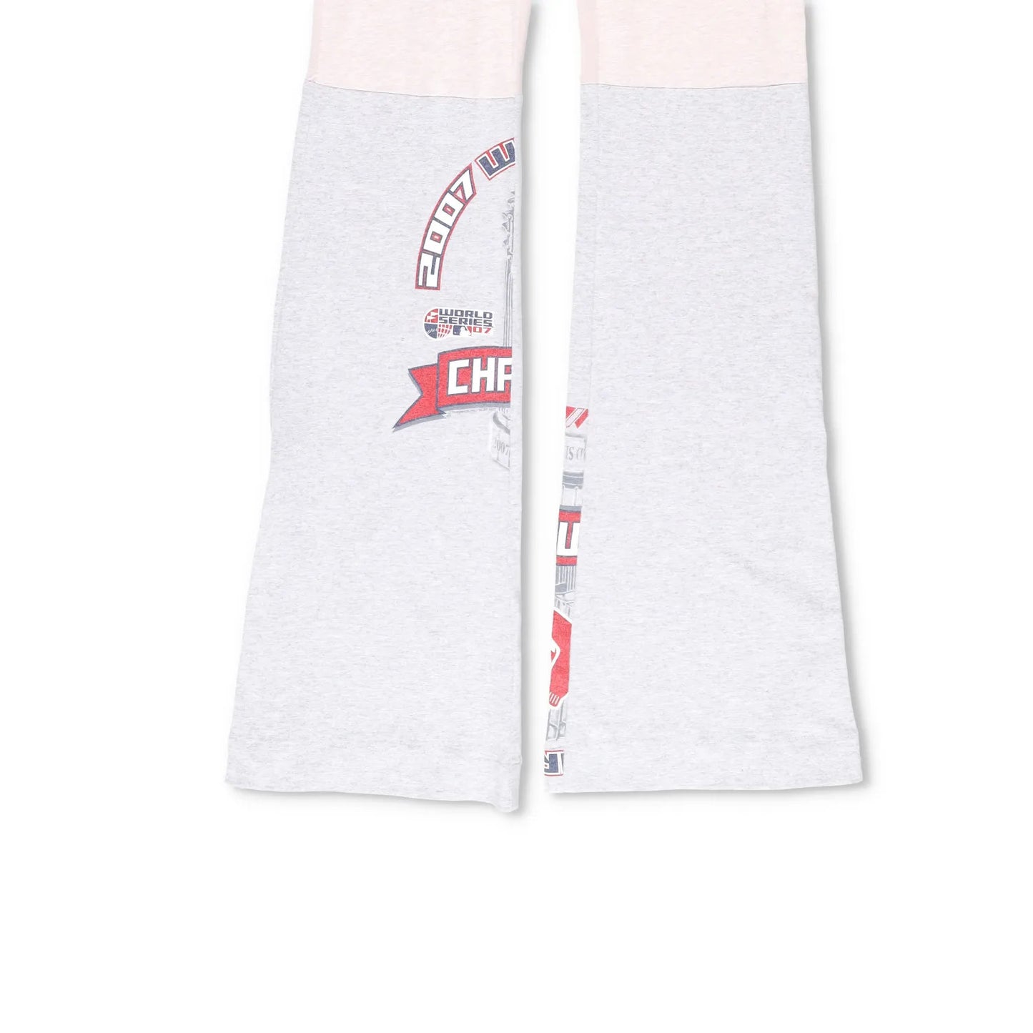 CONNER IVES Womens Flared Joggers Mixed Vintage Fibre White Logo Size M RRP 250 — View 4