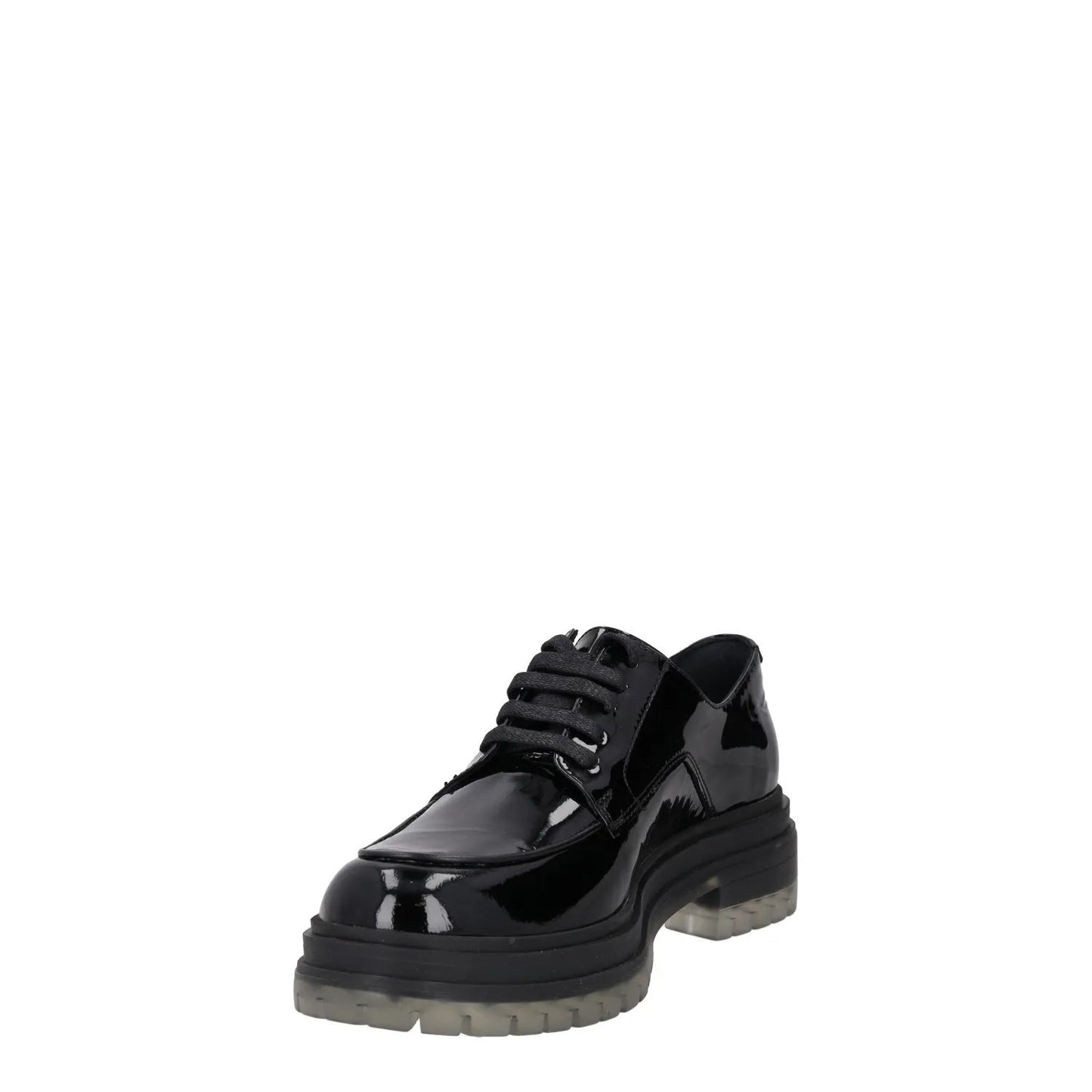 HAVVA MUSTAFA Womens Shoes Flat Round Toe Black Leather Lace Up UK 5 RRP 300 — View 3