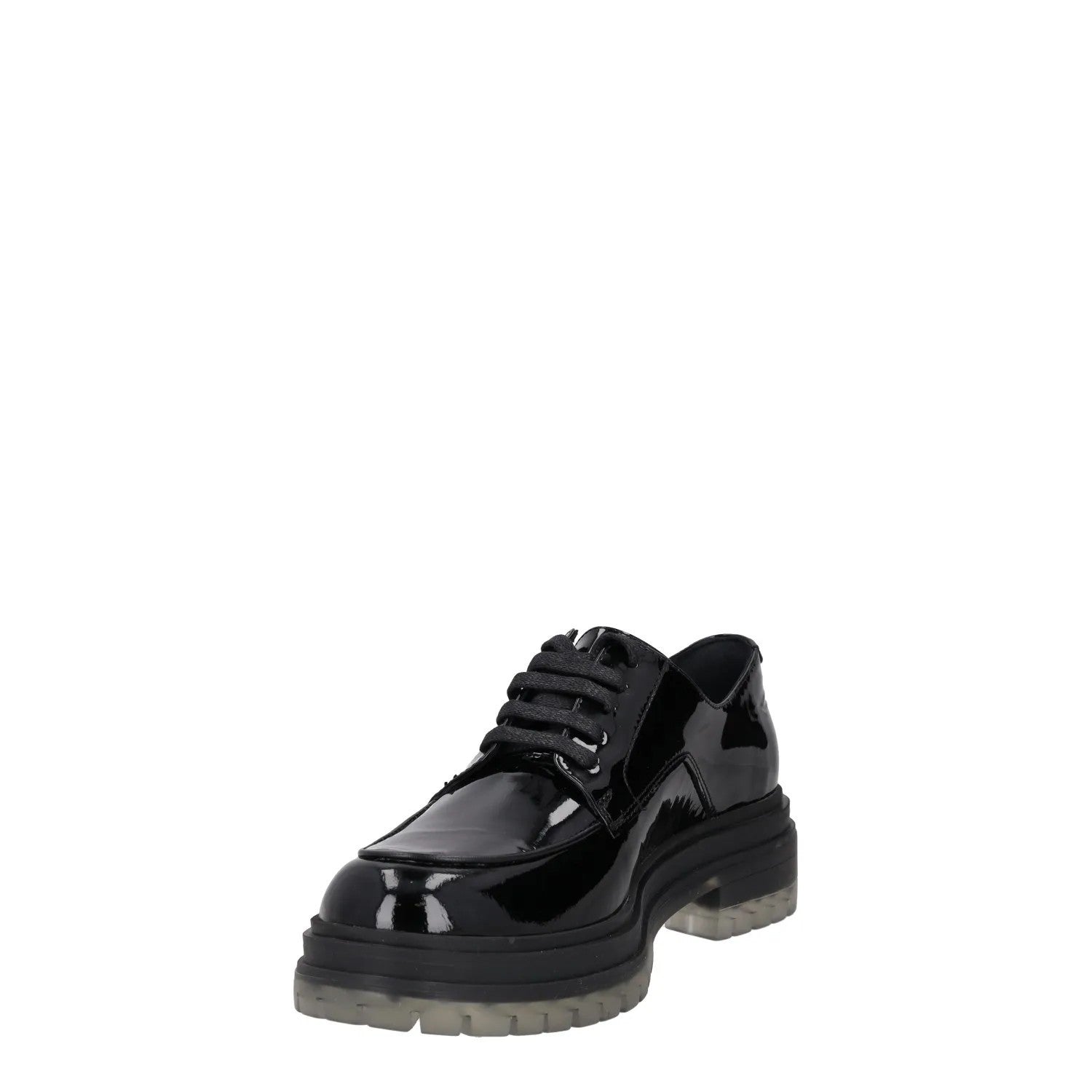 HAVVA MUSTAFA Womens Shoes Flat Round Toe Black Leather Lace Up UK 5 RRP 300 — View 3