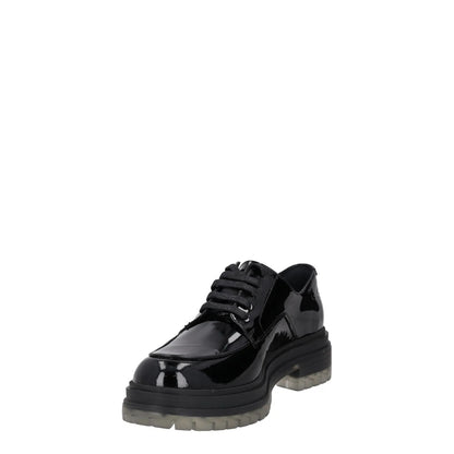 HAVVA MUSTAFA Womens Shoes Flat Round Toe Black Leather Lace Up UK 5 RRP 300 — View 3