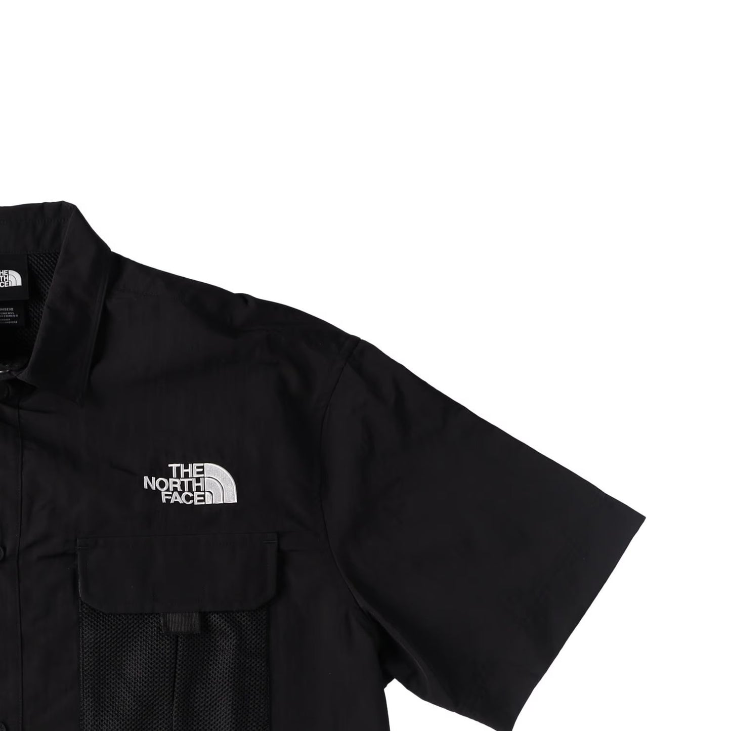 THE NORTH FACE Unisex Adults Nse Summer Shirt Black Collared Size M RRP 100 — View 7