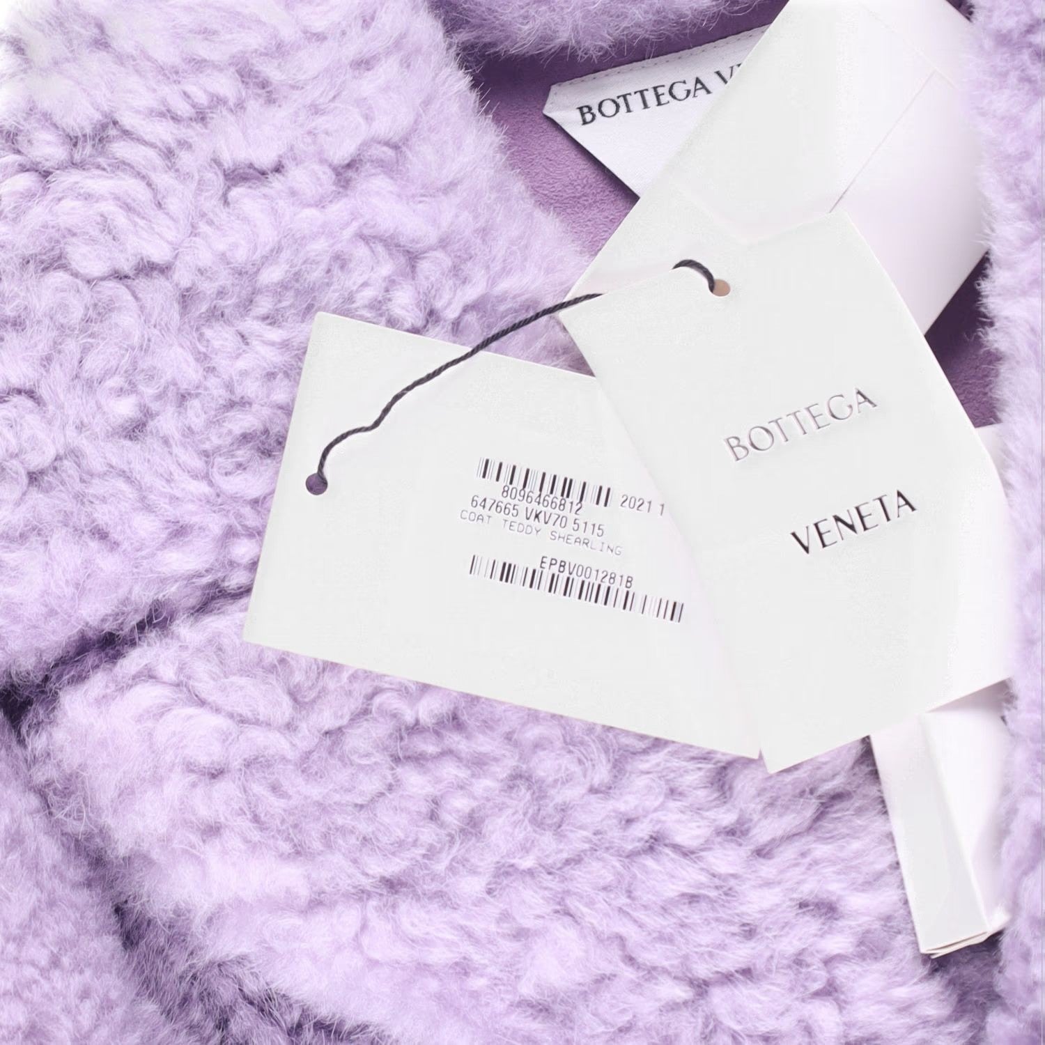 BOTTEGA VENETA Womens Wool Kimono Gown Purple Fur Trim Belted Collar 38 RRP 7000 — View 7