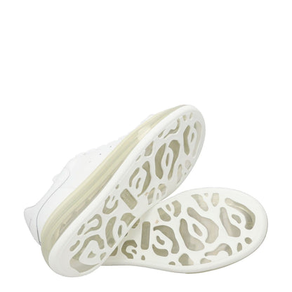 ALEXANDER MCQUEEN Womens White Leather Low Top See Through Sole UK 2.5 RRP 460 — View 8