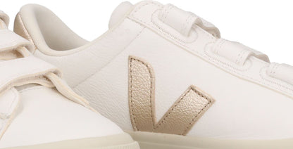 VEJA Womens Recife Sneakers Leather Suede Low Top Strappy Neutrals UK 7 RRP 150 — View 8