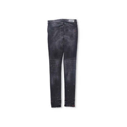 AMIRI Mens Skinny Jeans Cotton Blend Paint Splatter Distressed Black 31 RRP 745 — View 10