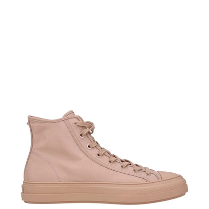 VALENTINO Mens Trainers Pink Synthetic Sneaker High Top Lace Up UK 9 RRP 600