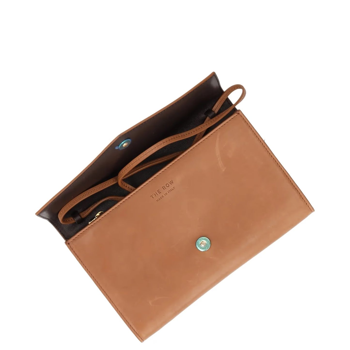 THE ROW Womens Envelope Wallet Brown Leather Folding One Size RRP 1290 — View 5