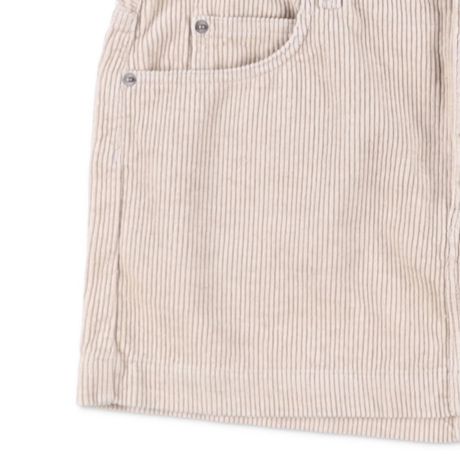 ISABEL MARANT ETOILE Womens Rania Mini Pencil Skirt Neutrals Corduroy 44 RRP 255 — View 3