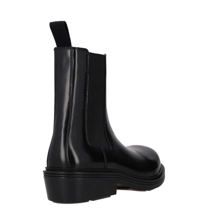 BOTTEGA VENETA Womens Chelsea Ankle Boot Vinyl Leather Black UK 4 RRP 1445 — View 6