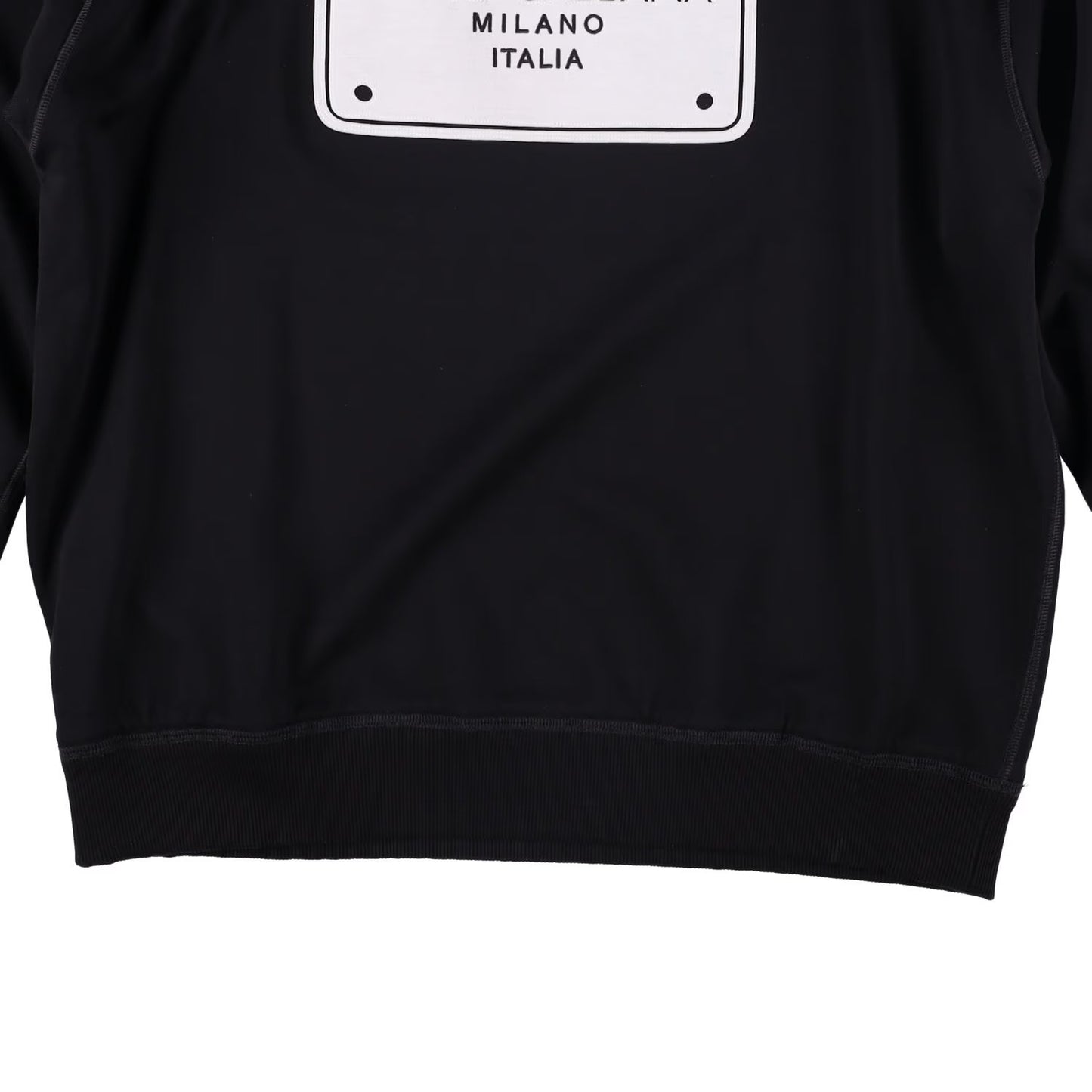 DOLCE & GABBANA Mens Sweatshirt Hu7Du+Taglio Laser+ Ricamo Black 54 RRP 720 — View 5