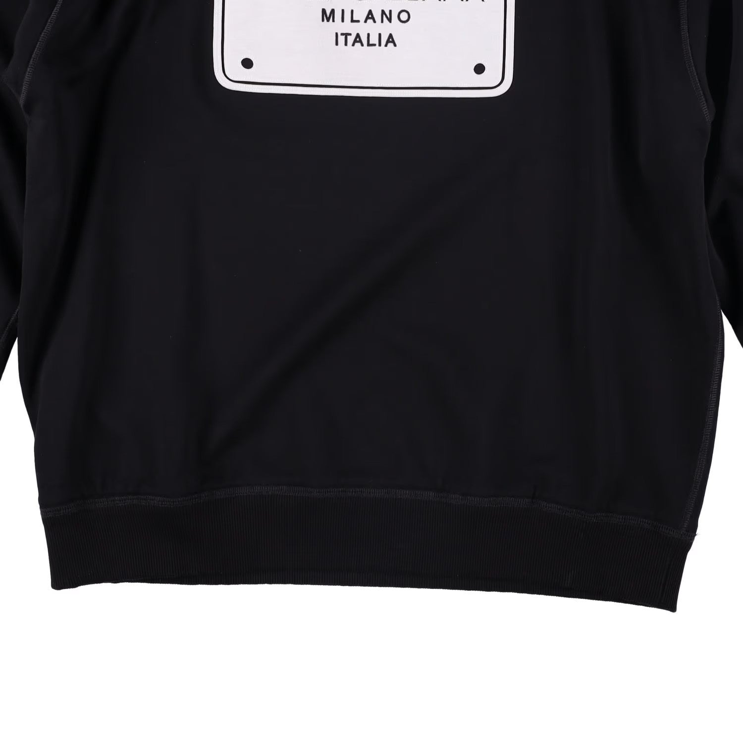 DOLCE & GABBANA Mens Sweatshirt Hu7Du+Taglio Laser+ Ricamo Black 54 RRP 720 — View 5