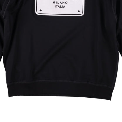 DOLCE & GABBANA Mens Sweatshirt Hu7Du+Taglio Laser+ Ricamo Black 54 RRP 720 — View 5
