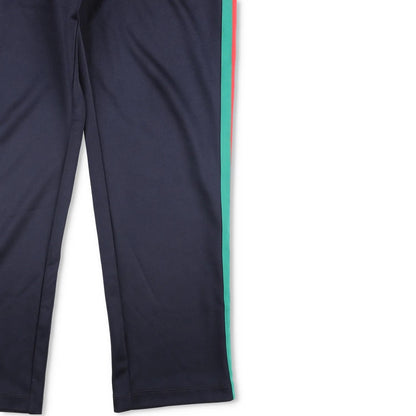 GUCCI Mens Trackpants Cotton Blend Blue Side Stripes Drawstring Size S RRP 750 — View 4