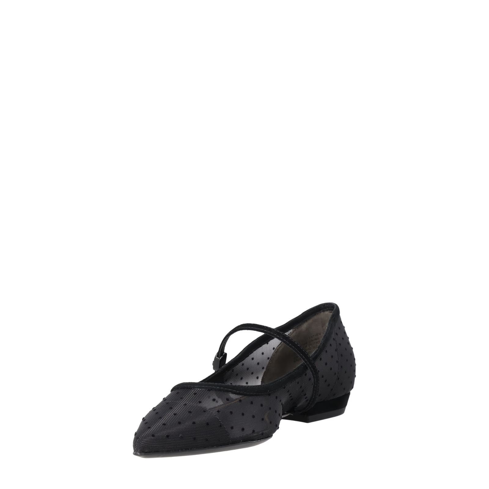 TORY BURCH Black Mesh Mary Jane Flats Comfort Double Buckle US6.5 RRP323 — View 3