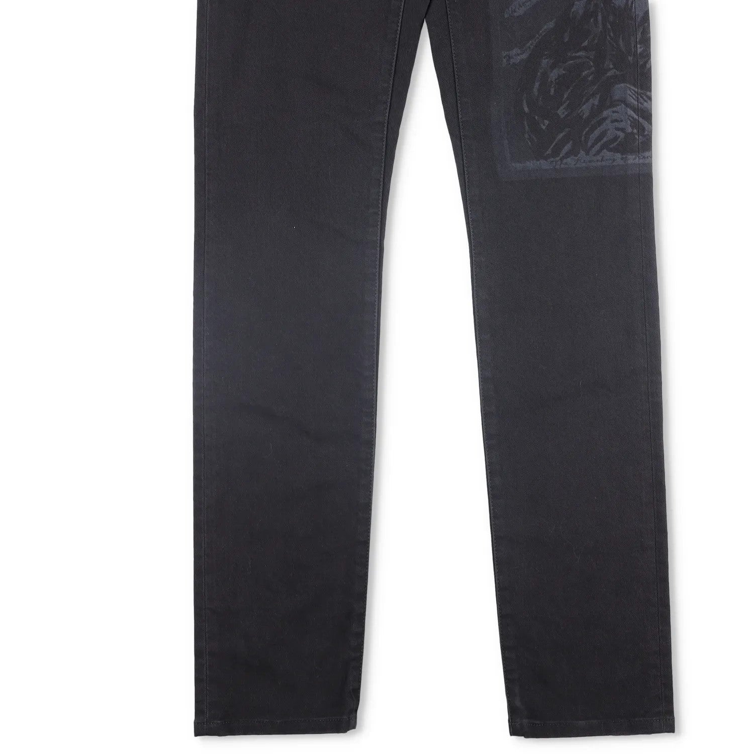 DIOR HOMME Mens Skinny Mona Lisa Jeans Black Stretch Denim Size 29 RRP 685 — View 4