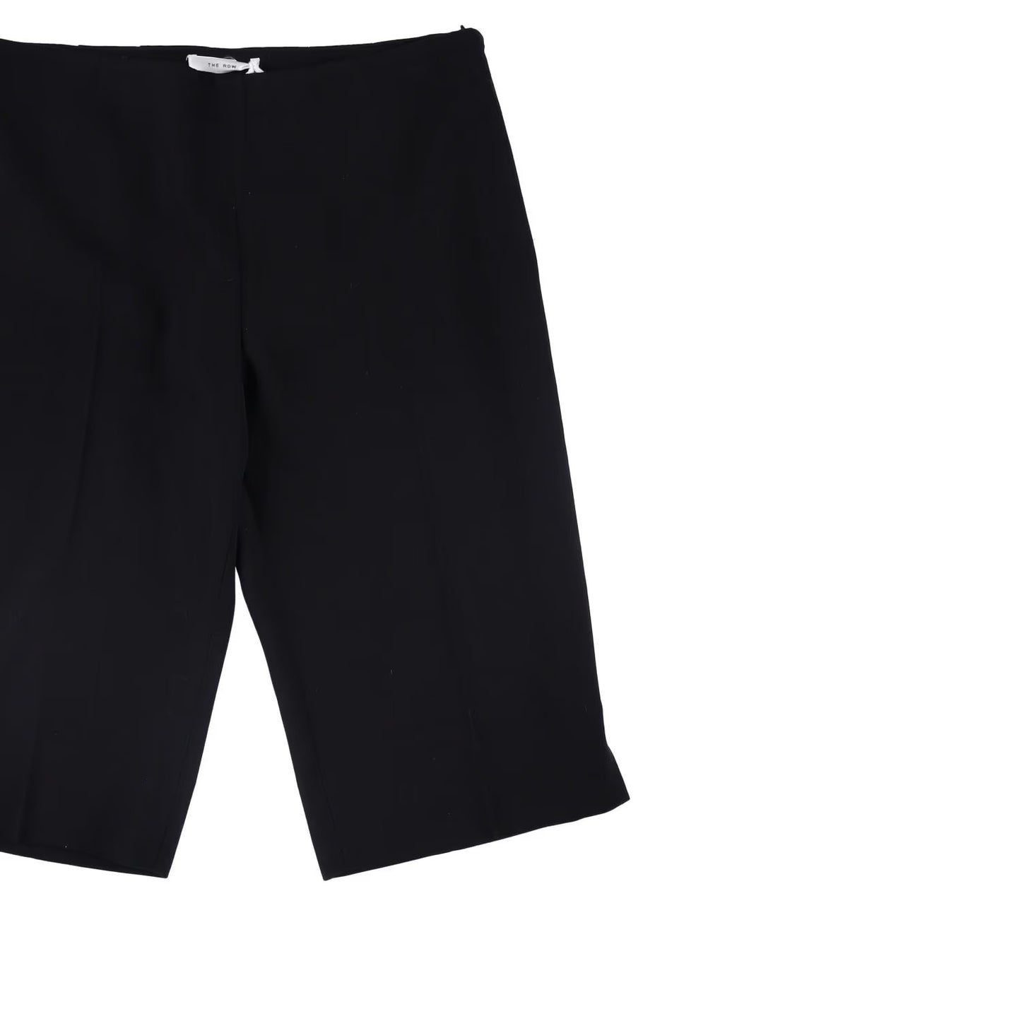 THE ROW Womens Juna Shorts Tailored Black Zip Closure Size 2 RRP 828.6 — View 5